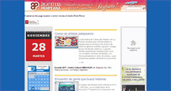 Desktop Screenshot of agendapampeana.com